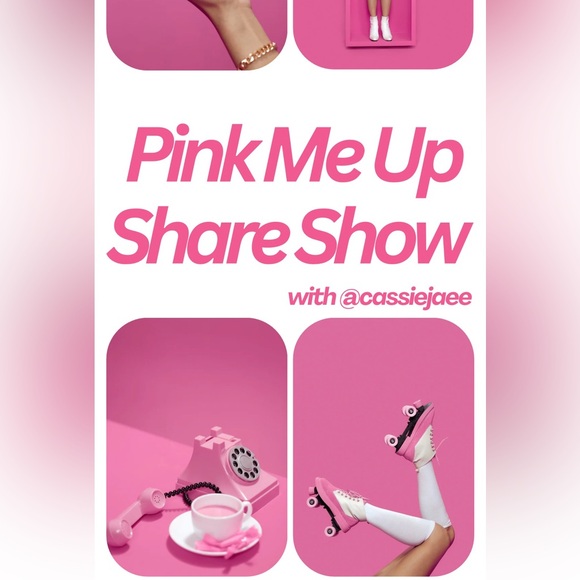 11/17 SHOW W/ CASSIEJAEE 🦋 PINK ME UP MONDAY SHARE SHOW! 💗💗💗💗 - Picture 1 of 4